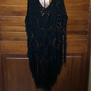 Knitted Beach Coverup Top